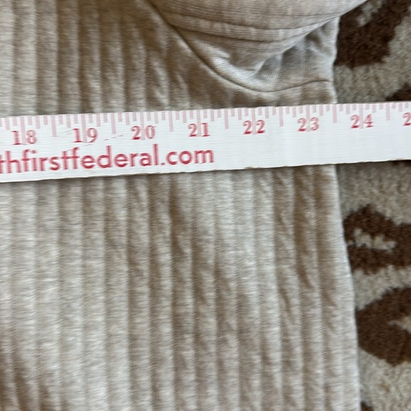 NWT Pure Jill Button Front Cardigan Ribbed Knit Jacket‎ Neutral Womens XLT Basic - Picture 11 of 14